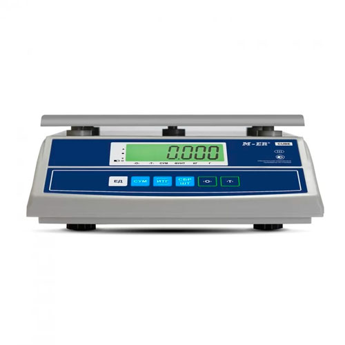 Фасовочные настольные весы M-ER 326 AFLCube RS232 LCD