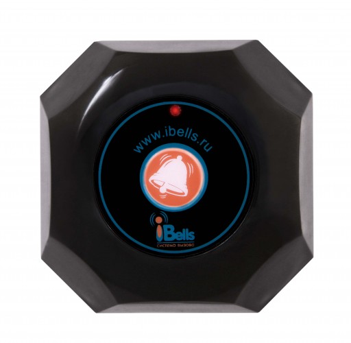 Кнопка вызова официанта iBells-301 черная