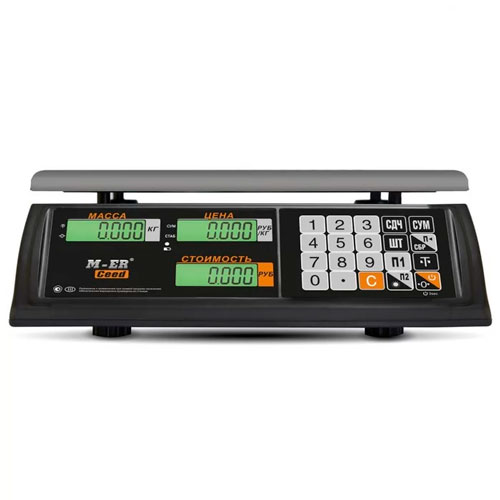 Торговые настольные весы M-ER 327 AC Ceed