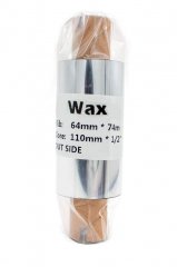 Риббон G100 Wax Black 64 мм/74 м